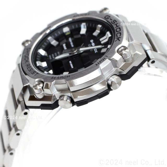 G-SHOCK ソーラー G-STEEL カシオ Gショック Gスチール CASIO 腕時計 メンズ タフソーラー GST-B600D-1AJF スマートフォンリンク_3