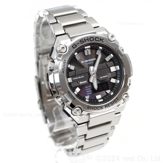 G-SHOCK ソーラー G-STEEL カシオ Gショック Gスチール CASIO 腕時計 メンズ タフソーラー GST-B600D-1AJF スマートフォンリンク_5