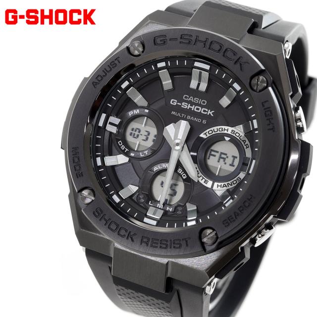 G-SHOCK 電波 ソーラー 電波時計 G-STEEL カシオ Gショック Gスチール CASIO 腕時計 アナデジ タフソーラー GST-W110MS-1AJF