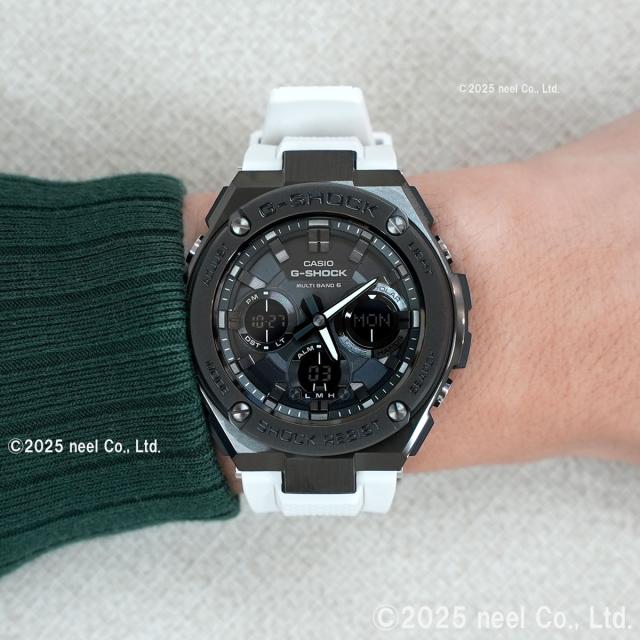 G-SHOCK 電波 ソーラー 電波時計 G-STEEL カシオ Gショック Gスチール CASIO 腕時計 アナデジ タフソーラー GST-W110MS-7AJF_6