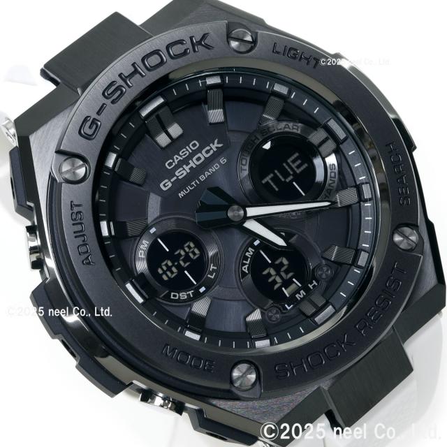 G-SHOCK 電波 ソーラー 電波時計 G-STEEL カシオ Gショック Gスチール CASIO 腕時計 アナデジ タフソーラー GST-W110MS-7AJF_9