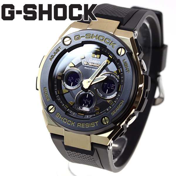 カシオ Gショック Gスチール CASIO G-SHOCK G-STEEL 電波 ソーラー 電波時計 腕時計 メンズ タフソーラー GST-W300G-1A9JFの通販はau  PAY マーケット - neelセレクトショップ | au PAY マーケット－通販サイト