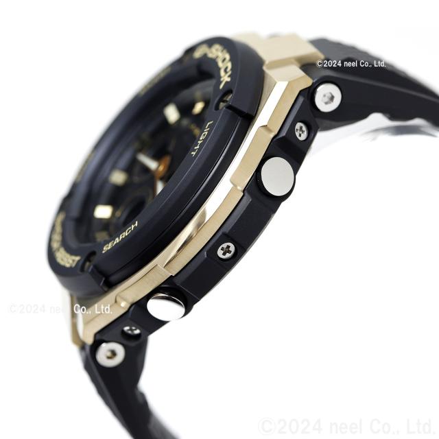 G-SHOCK GＳ T-300Gブラック/ゴールド電波ソーラータフソーラー Amazon | G-Shock カシオ ステイ ゴールドシリーズ G-Steel
