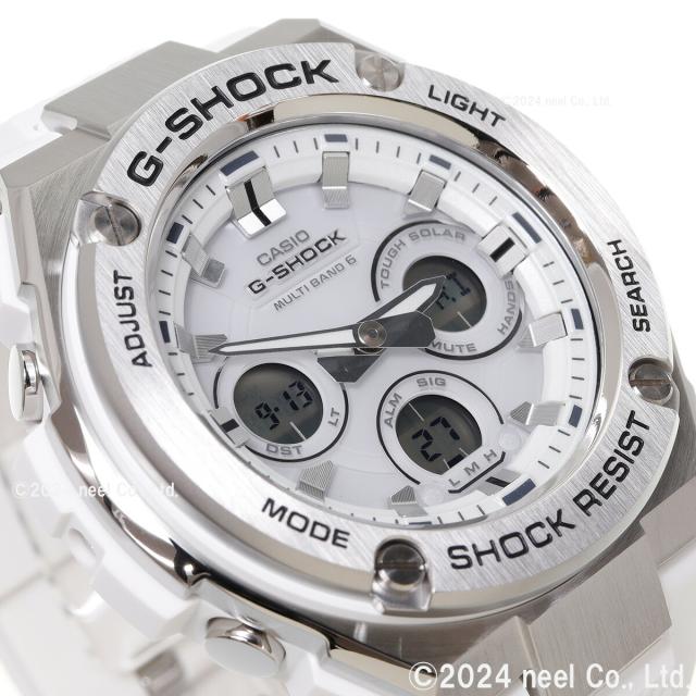 カシオ Gショック Gスチール CASIO G-SHOCK G-STEEL 電波 ソーラー 電波時計 腕時計 メンズ タフソーラー GST-W310-7AJF_10