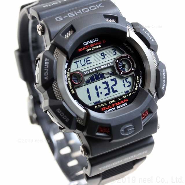 Gショック カシオ マスターオブG ガルフマン ソーラー 電波時計 メンズ CASIO G-SHOCK GULFMAN GW-9110-1JF