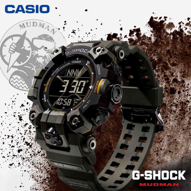 G-SHOCK 電波 ソーラー 電波時計 カシオ Gショック マッドマン MUDMAN 腕時計 メンズ MASTER OF G GW-9500-3JFの通販は