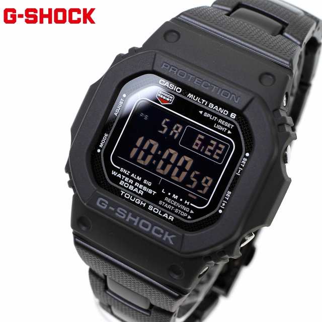 G-SHOCK Gショック GW-M5610UBC-1JF 電波 ソーラー 電波時計 5600 ブラック デジタル メンズ 腕時計 カシオ CASIO  タフソーラー｜au PAY マーケット