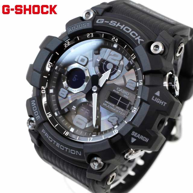 〇〇CASIO カシオ G-SHOCK Gショック マッドマスター マスターオブGランド 腕時計 GWG-100-1AJF ブラック