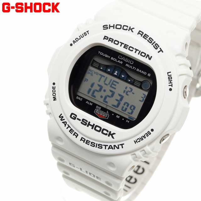 ◇希少 稼働 G-SHOCK 腕時計 クラックドパターン ホワイト メンズ h - 時計