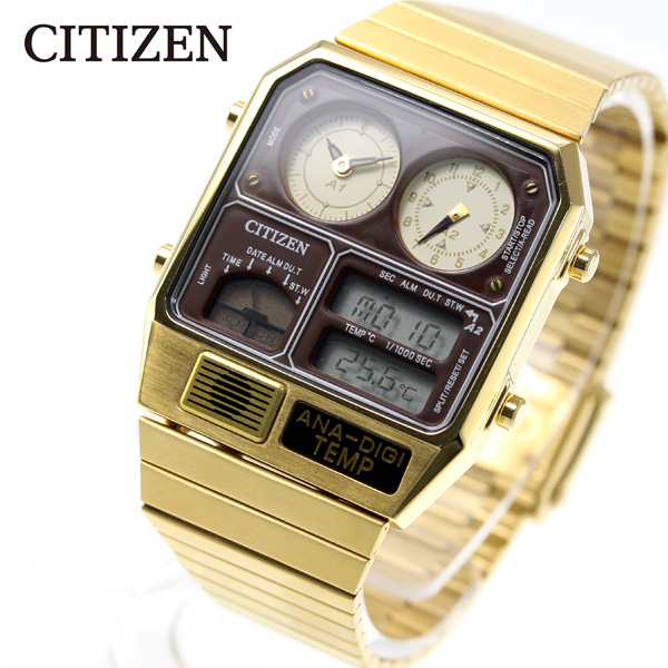 シチズン アナデジテンプ CITIZEN ANA-DIGI TEMP 復刻モデル 腕時計