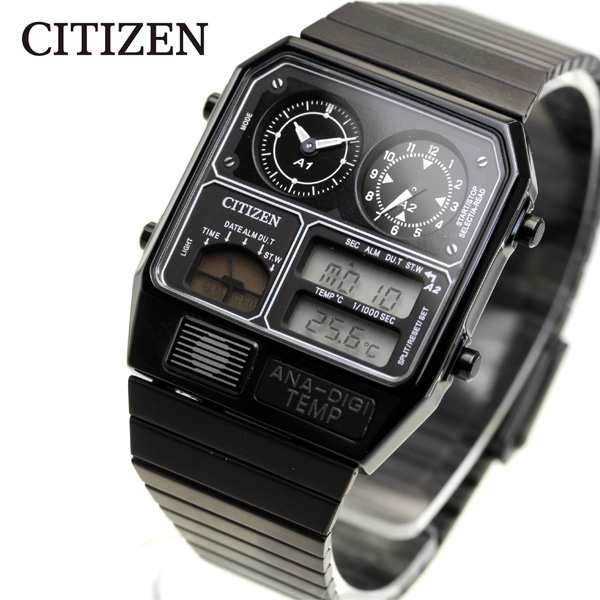 シチズン アナデジテンプ CITIZEN ANA-DIGI TEMP 復刻モデル 腕時計 ...