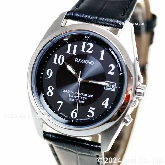シチズン レグノ CITIZEN REGUNO ソーラーテック 電波時計