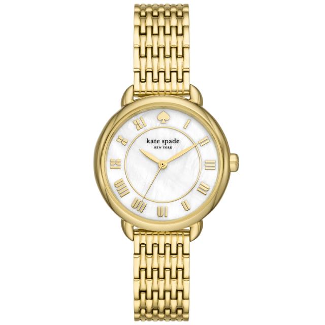 ケイトスペード ニューヨーク kate spade new york 腕時計 レディース リリーアベニュー ゴールドトーン ステンレススチールウォッチ KSW1823_1