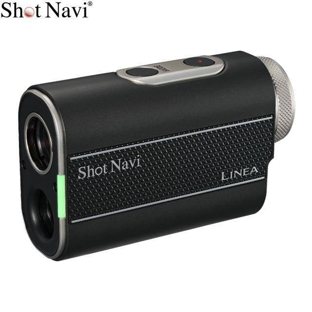 ショットナビ Shot Navi LINEA リネア レーザースナイパー ゴルフ レーザー 距離測定器 距離計測器 ブラック