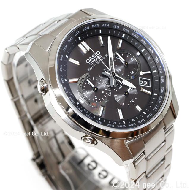 カシオ リニエージ CASIO LINEAGE 電波 ソーラー 電波時計 腕時計