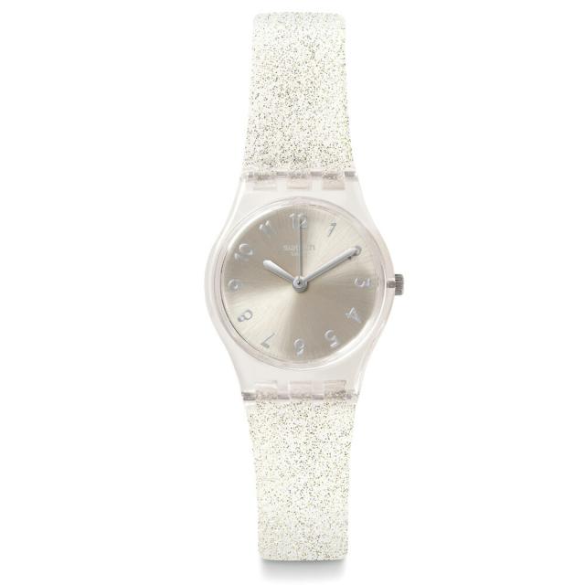 swatch スウォッチ 腕時計 レディース オリジナルズ レディー シルバー・グリスター・トゥー Originals Lady SILVER GLISTAR TOO LK343Eの通販は