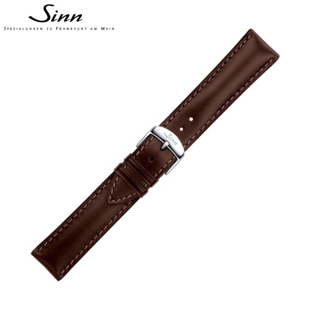 Sinn純正レザーベルト美品 Sinn ジン Sinn純正ベルト カウレザー 牛革 艶有りバックル