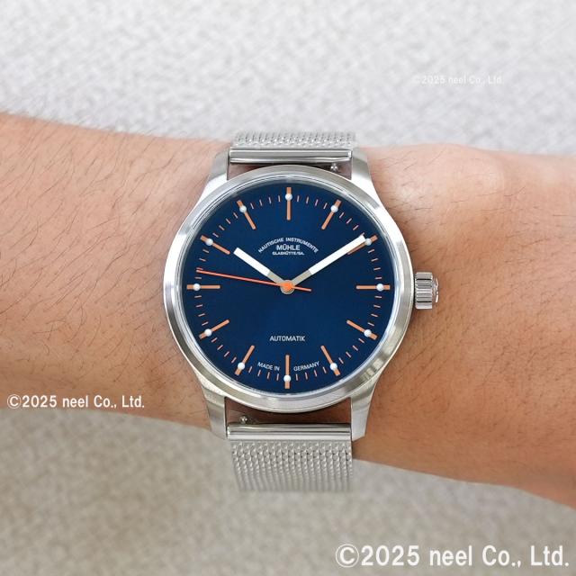 Mühle Glashütte 自動巻き時計 ネイビー　マーク12 Mühle Glashütte 自動巻き時計 ネイビー マーク12 ミューレ・グラス