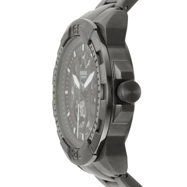 フォッシル FOSSIL 腕時計 メンズ 自動巻き BRONSON オートマティック スモーク ステンレススチールウォッチ ME3218_2