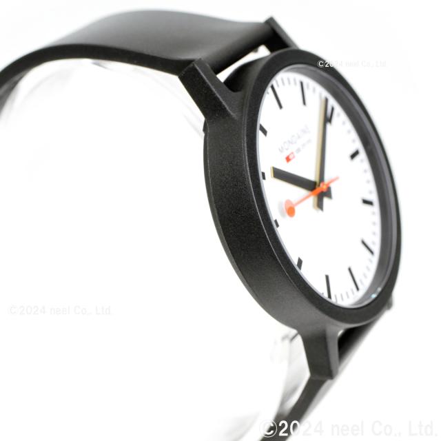 モンディーン MONDAINE 腕時計 メンズ レディース エッセンス 41mm ホワイトダイヤル essence MS1.41110.RB_7