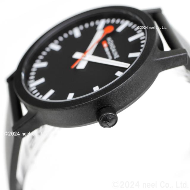 モンディーン MONDAINE 腕時計 メンズ レディース エッセンス 41mm ブラックダイヤル essence MS1.41120.RB_8