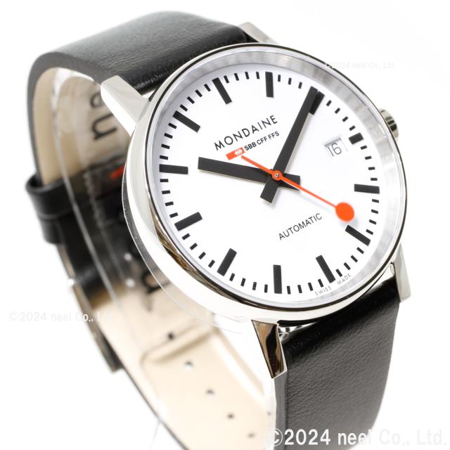 モンディーン MONDAINE 自動巻き 腕時計 レディース エヴォ2 オートマティック 35mm グレープビーガンレザー evo2 MSE.35610.LBV_11