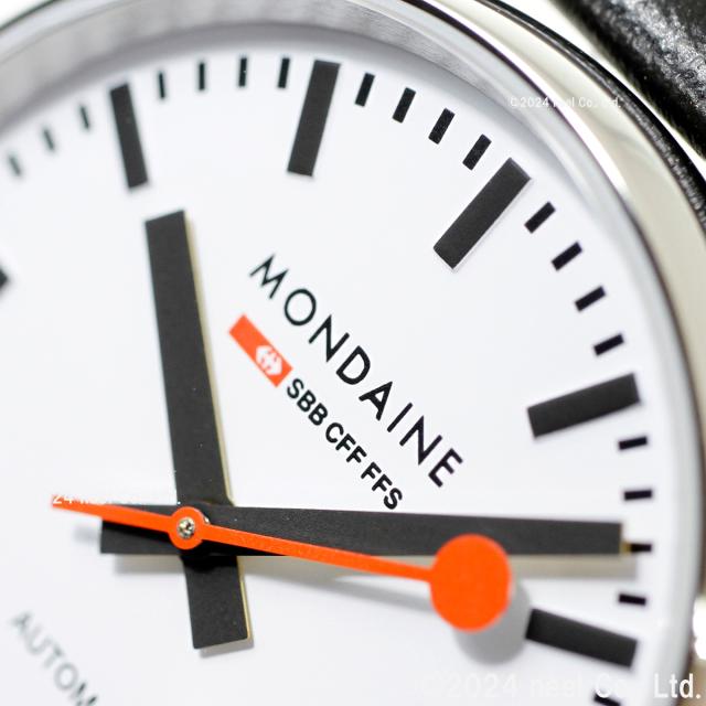 モンディーン MONDAINE 自動巻き 腕時計 レディース エヴォ2 オートマティック 35mm グレープビーガンレザー evo2 MSE.35610.LBV_9