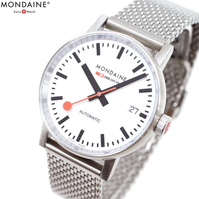 モンディーン MONDAINE 自動巻き 腕時計 レディース エヴォ2 オートマティック 35mm メッシュブレスレット evo2 MSE.35610.SM