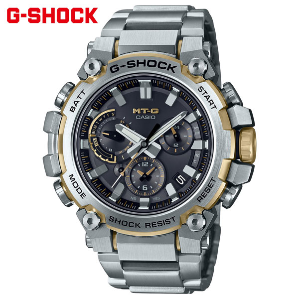 MT-G G-SHOCK 電波 ソーラー 電波時計 カシオ Gショック CASIO 腕時計 メンズ スマートフォンリンク タフソーラー MTG-B3000D-1A9JF_1
