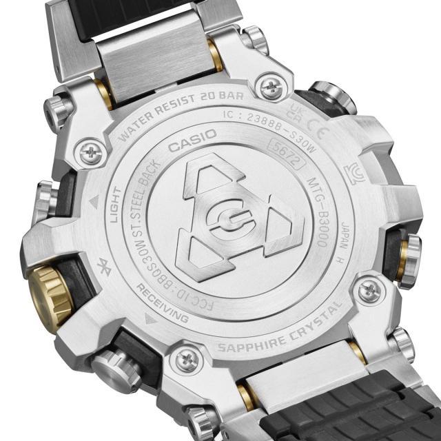 MT-G G-SHOCK 電波 ソーラー 電波時計 カシオ Gショック CASIO 腕時計 メンズ スマートフォンリンク タフソーラー MTG-B3000D-1A9JF_15