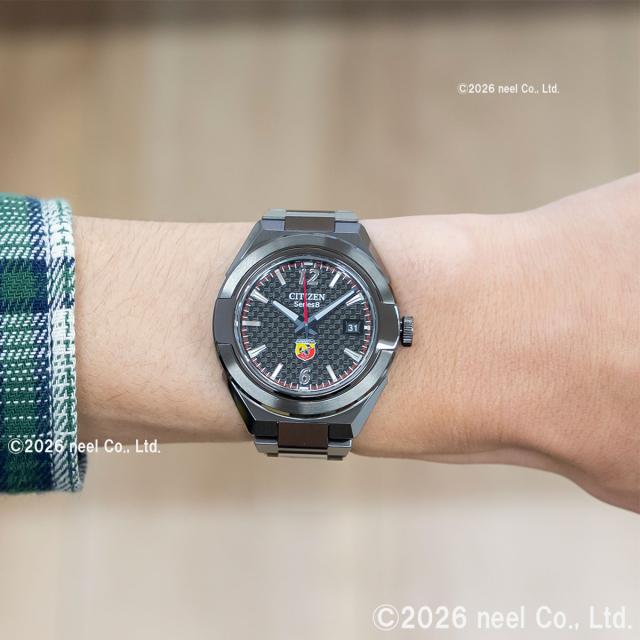シチズン シリーズエイト CITIZEN Series 8 メカニカル 870 自動巻き 機械式 ABARTH コラボ 限定モデル 腕時計 メンズ NA1035-59E_6