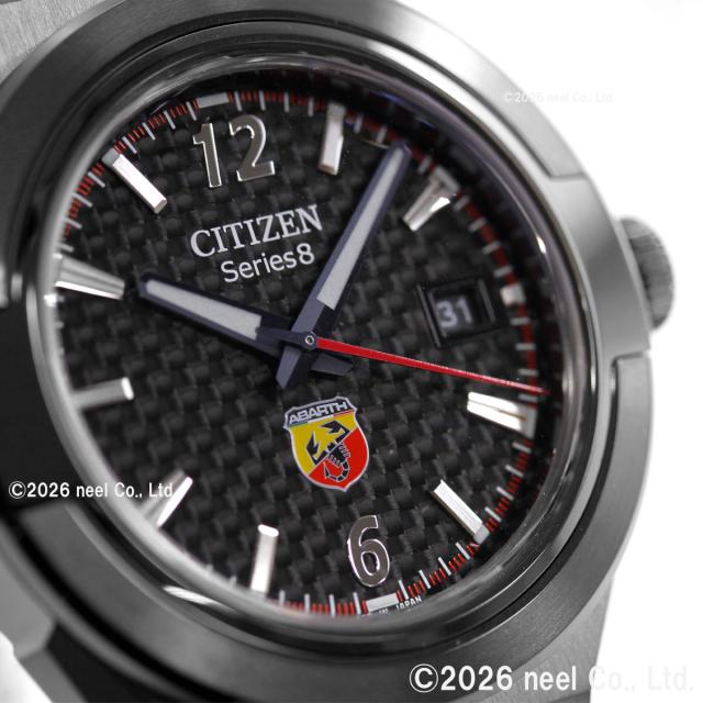 シチズン シリーズエイト CITIZEN Series 8 メカニカル 870 自動巻き 機械式 ABARTH コラボ 限定モデル 腕時計 メンズ NA1035-59E_9