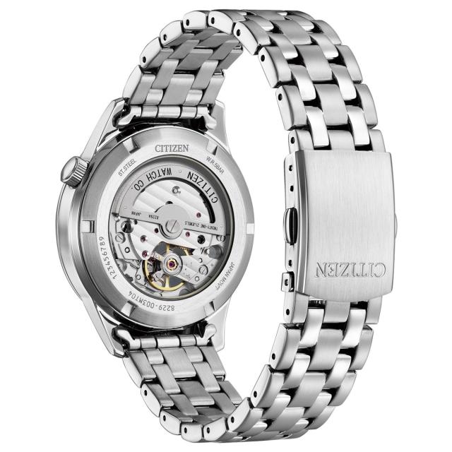 シチズンコレクション CITIZEN COLLECTION メカニカル 自動巻き 機械式 腕時計 メンズ NH9131-73L オープンハート_15