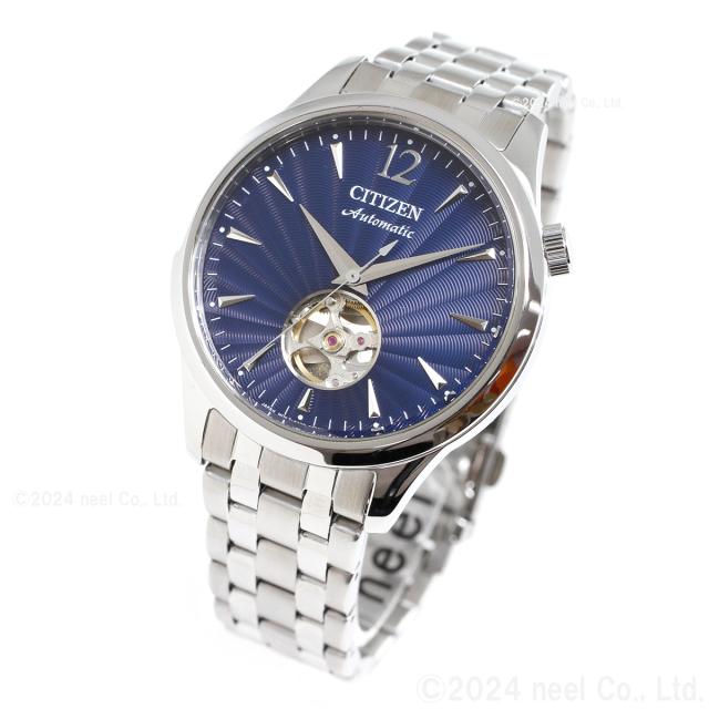 シチズンコレクション CITIZEN COLLECTION メカニカル 自動巻き 機械式 腕時計 メンズ NH9131-73L オープンハート_6