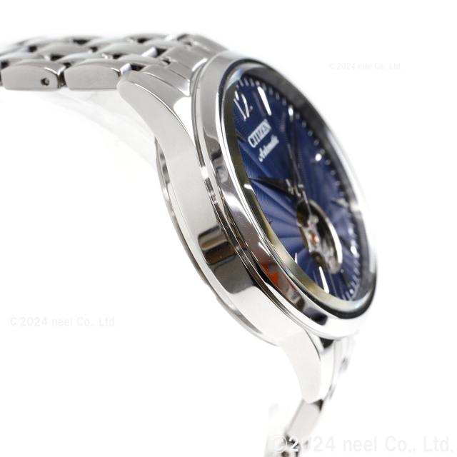 シチズンコレクション CITIZEN COLLECTION メカニカル 自動巻き 機械式 腕時計 メンズ NH9131-73L オープンハート_7