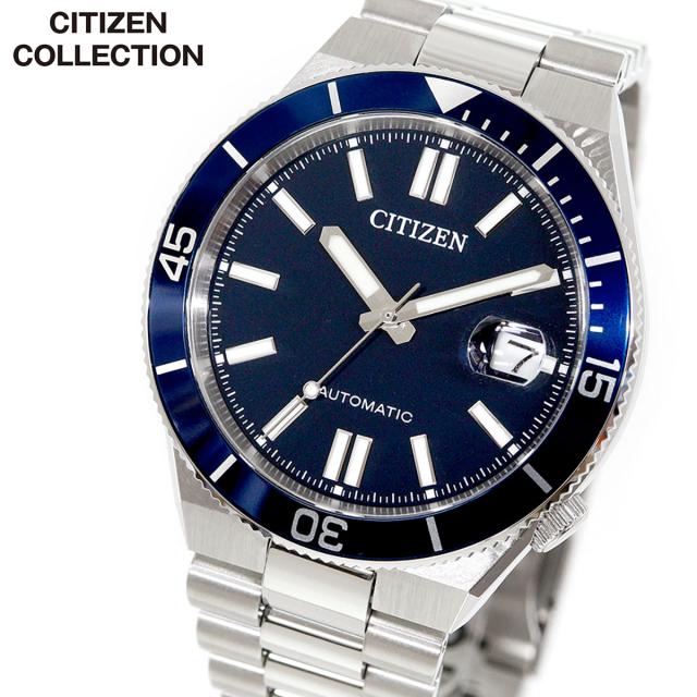シチズンコレクション CITIZEN COLLECTION メカニカル 自動巻き 機械式 腕時計 メンズ NJ0230-59L TSUYOSA Shore ネイビーブルー