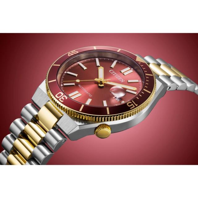 シチズンコレクション CITIZEN COLLECTION メカニカル 自動巻き 機械式 腕時計 メンズ NJ0234-58X TSUYOSA Shore コーラルレッド_15