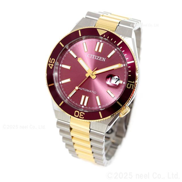シチズンコレクション CITIZEN COLLECTION メカニカル 自動巻き 機械式 腕時計 メンズ NJ0234-58X TSUYOSA Shore コーラルレッド_8
