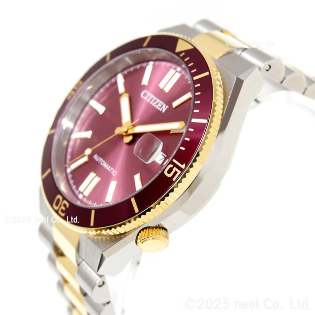 シチズンコレクション CITIZEN COLLECTION メカニカル 自動巻き 機械式 腕時計 メンズ NJ0234-58X TSUYOSA Shore コーラルレッド_10