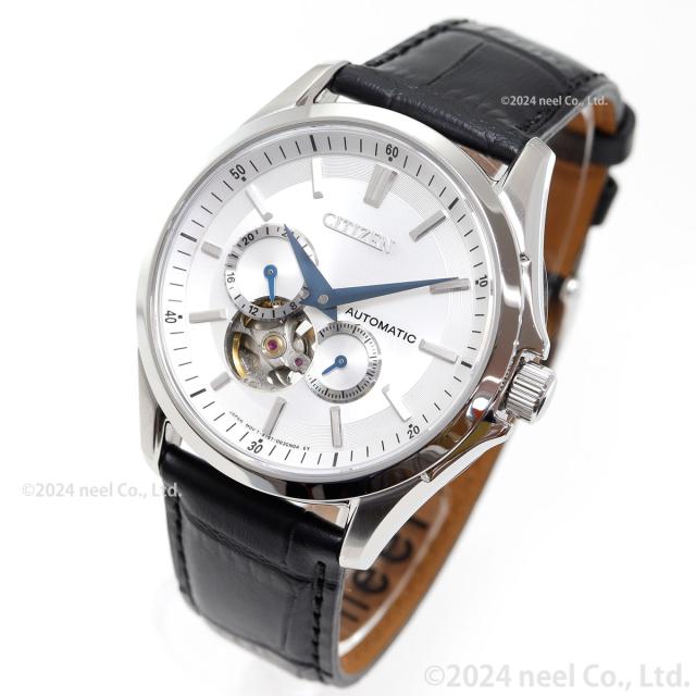 シチズンコレクション CITIZEN COLLECTION メカニカル 自動巻き 機械式 腕時計 メンズ NP1011-08A オープンハート 腕時計メンズ