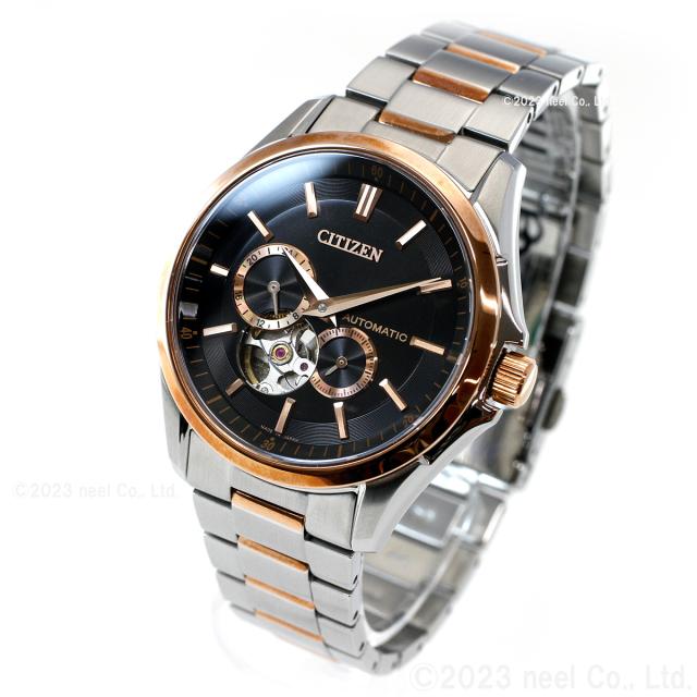 シチズンコレクション CITIZEN COLLECTION メカニカル 自動巻き 機械式 腕時計 メンズ NP1014-77E オープンハート_1