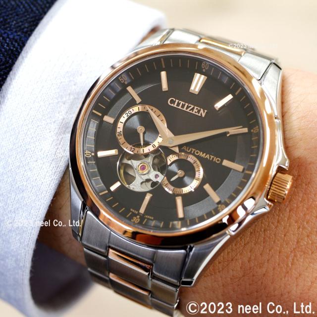 シチズンコレクション CITIZEN COLLECTION メカニカル 自動巻き 機械式 腕時計 メンズ NP1014-77E オープンハート_2