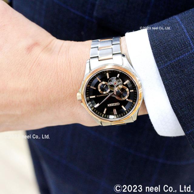 シチズンコレクション CITIZEN COLLECTION メカニカル 自動巻き 機械式 腕時計 メンズ NP1014-77E オープンハート_3