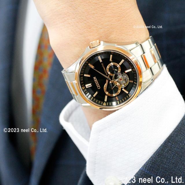 シチズンコレクション CITIZEN COLLECTION メカニカル 自動巻き 機械式 腕時計 メンズ NP1014-77E オープンハート_4