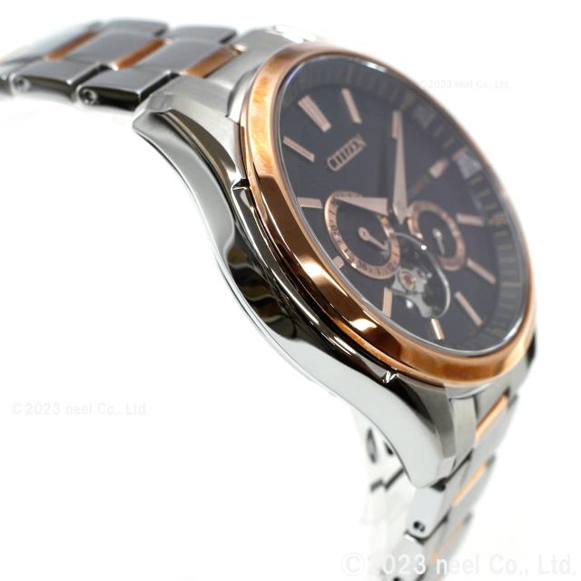 シチズンコレクション CITIZEN COLLECTION メカニカル 自動巻き 機械式 腕時計 メンズ NP1014-77E オープンハート_5