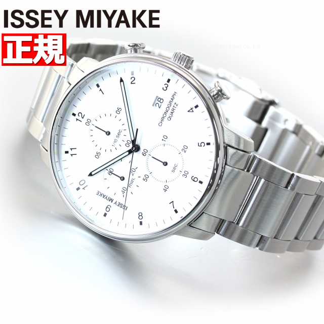 イッセイミヤケ ISSEY MIYAKE 腕時計 メンズ C シー 岩崎一郎デザイン クロノグラフ NYAD002｜au PAY マーケット