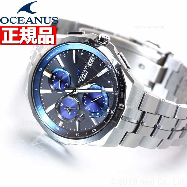 カシオ オシアナス マンタ 電波 ソーラー 腕時計 メンズ タフソーラー CASIO OCEANUS Manta Premium Production  Line OCW-S5000E-1AJF｜au PAY マーケット