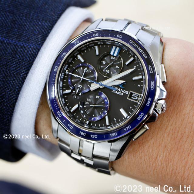 オシアナス Manta マンタ 限定モデル OCW-S7000-1AJF メンズ