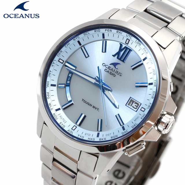 カシオ オシアナス CASIO OCEANUS 電波 ソーラー 電波時計 腕時計 ...