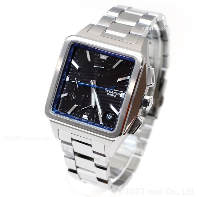 カシオ オシアナス 電波 ソーラー 腕時計 メンズ タフソーラー CASIO
